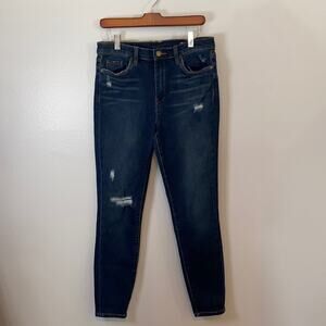 Blank NYC The Great Jones High rise distressed skinny 29 stretch